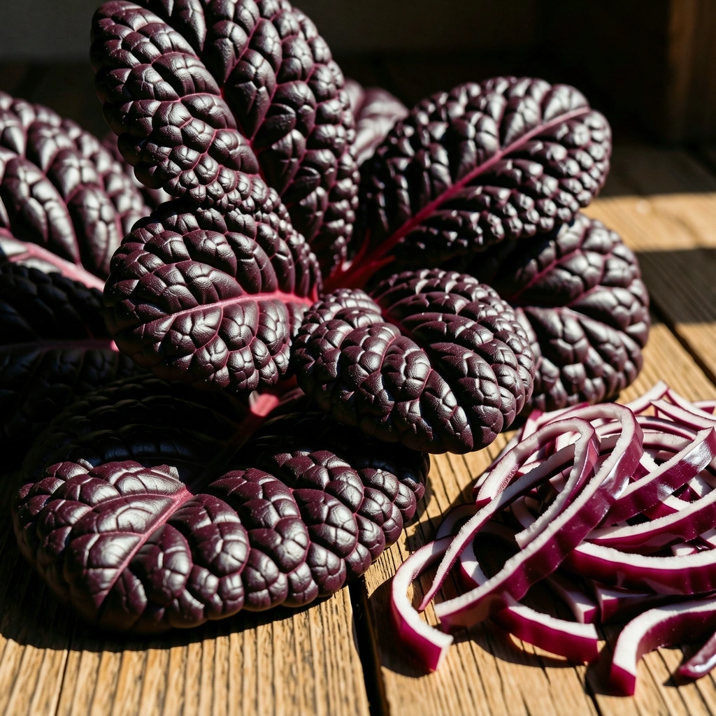 Macro details of antioxidant-rich vegetables
